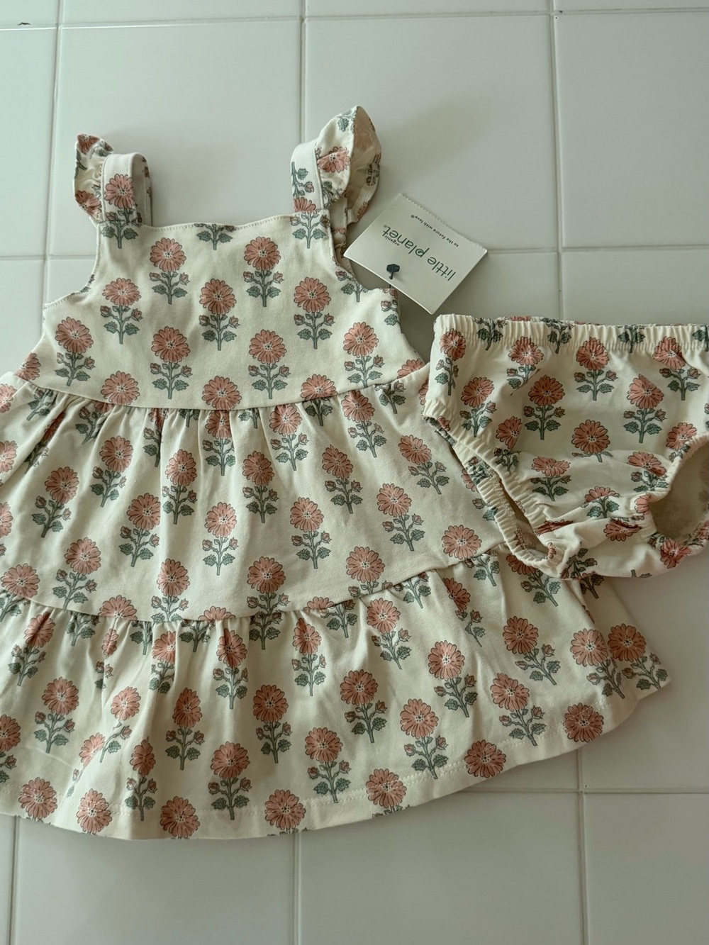 Little planet dress & diaper cover